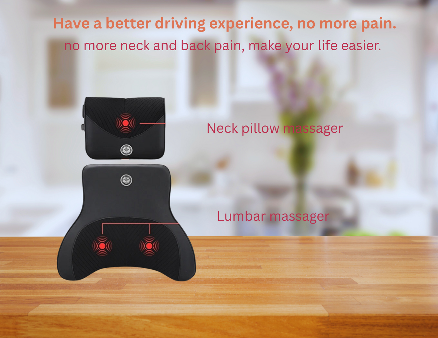 Smart electric massage pillow