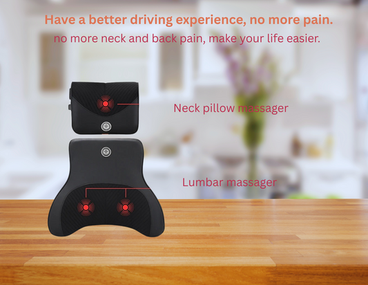 Smart electric massage pillow
